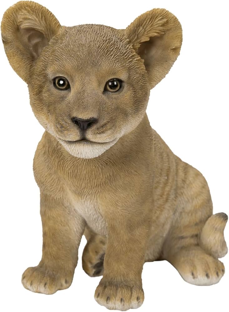 Amazon.co.jp: ウービア お座り赤ちゃんライオン（小） 19.1×11.5×18.1